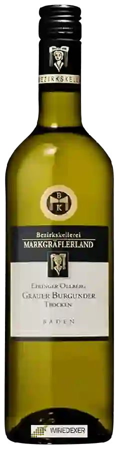 Domaine Bezirkskellerei Markgräflerland - Efringer Oelberg Grauer Burgunder Trocken