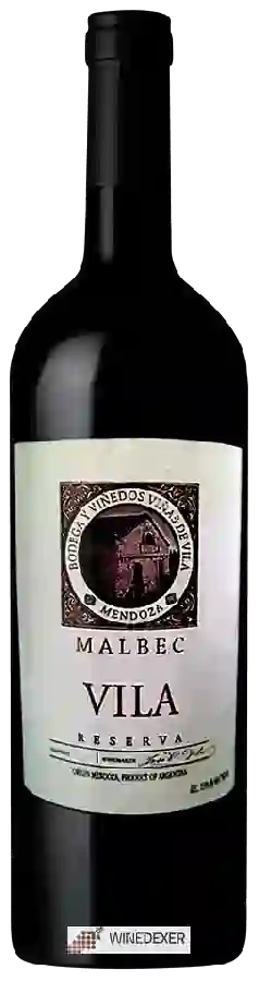 Bodega Vila - Reserva Malbec