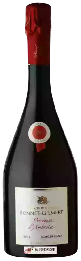 Domaine Bonnet Gilmert - Précieuse d'Ambroise Blanc de Blancs Brut Champagne Grand Cru Domaine Bonnet Gilmert - Précieuse d'Ambroise Blanc de Blancs Brut Champagne Grand Cru