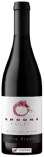 Domaine Brooks - Oak Ridge Pinot Noir