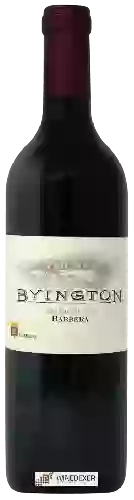 Byington Vineyard and Winery - Barbera