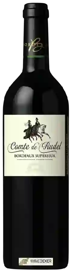 Caves de Rauzan - Comte de Rudel Bordeaux Supérieur