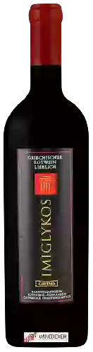 Domaine Cavino - Imiglykos Griechischer Rotwein Lieblich
