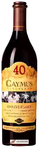Domaine Caymus - 40th Anniversary Cabernet Sauvignon