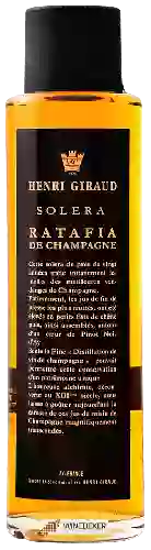 Domaine Henri Giraud - Solera Ratafia de Champagne