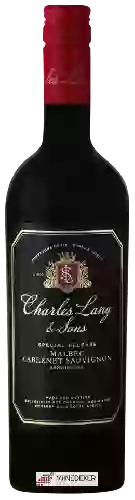 Domaine Charles Lang & Sons - Special Release Red