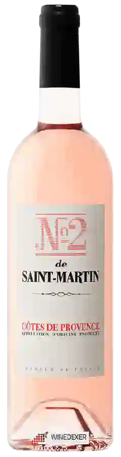 Château de Saint Martin - No 2 de Saint-Martin Côtes de Provence Rosé