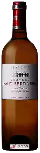 Château Haut Bertinerie - Blaye - Côtes de Bordeaux Blanc
