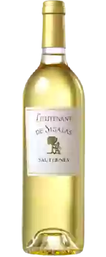 Château Sigalas Rabaud - Le Cadet Sigalas Sauternes