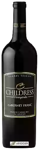 Domaine Childress Vineyards - Barrel Select Cabernet Franc