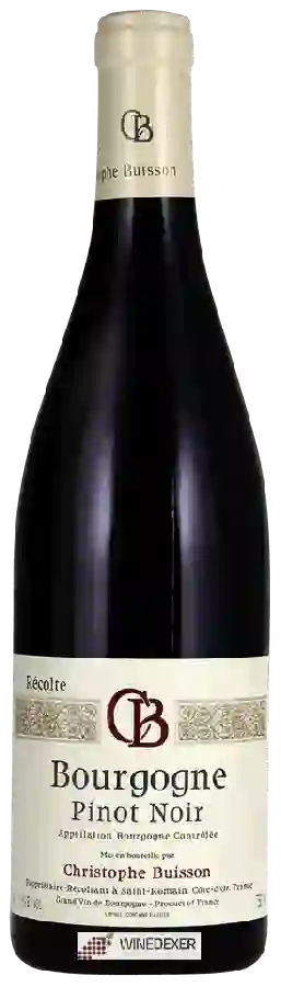 Domaine Christophe Buisson - Pinot Noir Bourgogne Domaine Christophe Buisson - Pinot Noir Bourgogne