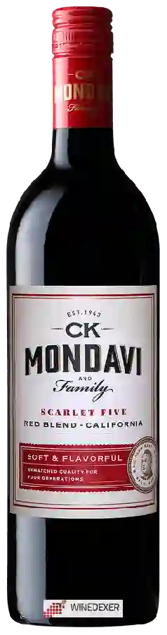 Domaine CK Mondavi - Scarlet Five Red