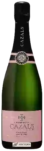 Domaine Cazals - Cuvée Rosée Brut Champagne Grand Cru 'Le Mesnil-sur-Oger'
