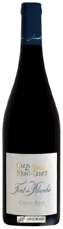 Domaine Clos du Mont-Olivet - Font de Blanche Côtes du Rhône