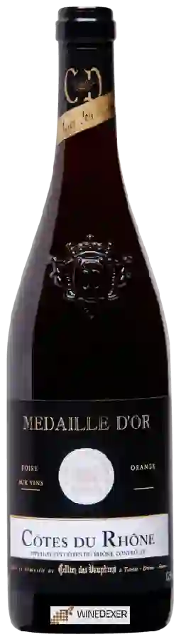 Domaine Cellier des Dauphins - Côtes du Rhône Medaille d'Or