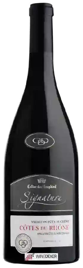 Domaine Cellier des Dauphins - Côtes du Rhône Signature Vieilli En Fûts de Chêne Rouge