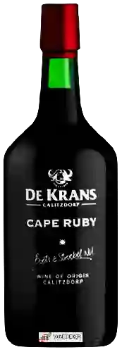 Domaine De Krans - Cape Ruby Port