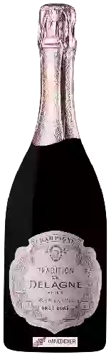 Domaine Delagne & Fils - Tradition de Delagne Champagne Grande Cuvée Brut Rosé