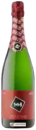 Domaine 1+1=3 (U Mes Fan Tres) - Cava Brut Nature