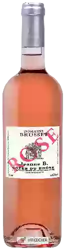 Domaine Brusset - Jeanne B. Cotes du Rhône Rosé
