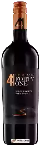 Domaine Highlands 41 - Black Granite Red Blend (Darkness)