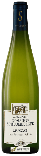 Domaines Schlumberger - Les Princes Abbés Muscat Alsace Domaines Schlumberger - Les Princes Abbés Muscat Alsace
