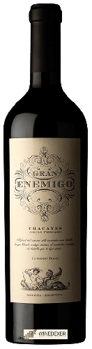 Weingut El Enemigo - Gran Enemigo Single Vineyard Chacayes Cabernet Franc Weingut El Enemigo - Gran Enemigo Single Vineyard Chacayes Cabernet Franc