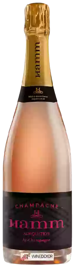 Domaine Emile Hamm & Fils - Adéquation Rosé Champagne Domaine Emile Hamm & Fils - Adéquation Rosé Champagne