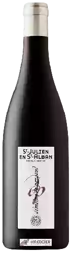 Winery Éric Texier - Domaine de Pergaud Côtes du Rhône St-Julien en St-Alban Vieille Serine