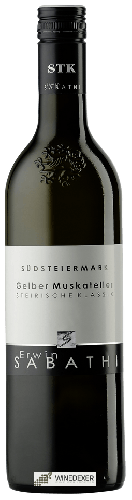 Winery Erwin Sabathi - Gelber Muskateller Steirische Klassik Winery Erwin Sabathi - Gelber Muskateller Steirische Klassik