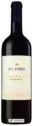 Domaine Fabre Montmayou - H J. Fabre Reserva Malbec