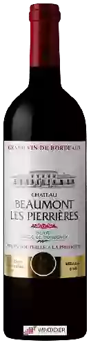 Château Beaumont Les Pierrières - Blaye - Côtes de Bordeaux