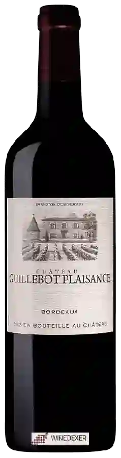 Château Guillebot Plaisance - Bordeaux Rouge Château Guillebot Plaisance - Bordeaux Rouge