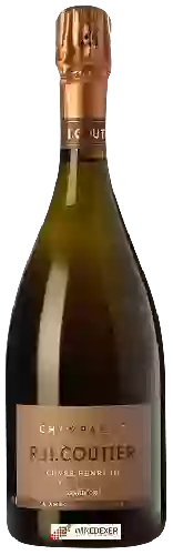 Domaine R.H. Coutier - Cuvée Henri III Blanc de Noirs Brut Millésime Champagne Grand Cru