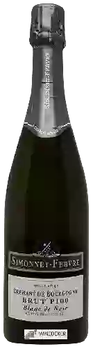 Domaine Simonnet-Febvre - Crémant de Bourgogne Blanc de Noir Brut P100