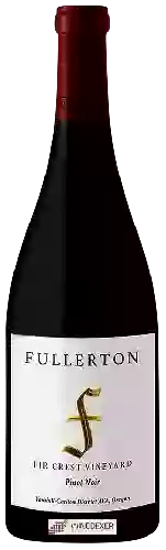 Domaine Fullerton Wines - Fir Crest Vineyard Pinot Noir