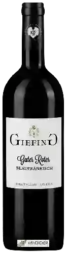 Winery Giefing - Guter Roter Blaufränkisch