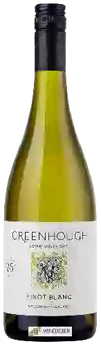 Winery Greenhough - Hope Vineyard Pinot Blanc