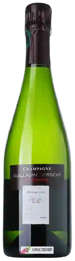 Domaine Guillaume Sergent - Les Prés Dieu Extra Brut Champagne Domaine Guillaume Sergent - Les Prés Dieu Extra Brut Champagne