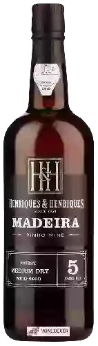 Domaine Henriques & Henriques - 5 Years Old Finest Medium Rich Madeira