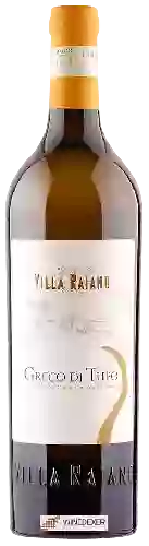 Domaine Villa Raiano - Greco di Tufo