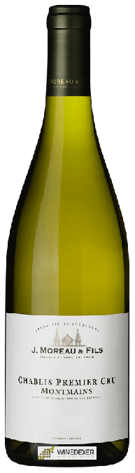 Chablis 1er Cru Montmains Du Domaine J Moreau Fils Vin Blanc De Chablis 1er Cru Montmains Chablis 1er Cru Montmains Du Domaine J Moreau Fils Vin Blanc De Chablis 1er Cru Montmains