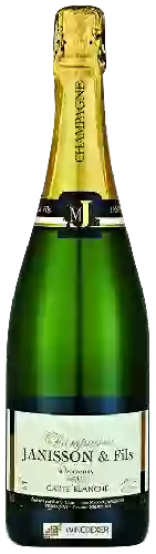 Domaine Janisson & Fils - Carte Blanche Brut Champagne Grand Cru 'Verzenay'