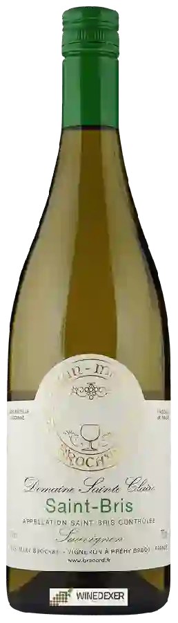 Domaine Jean-Marc Brocard - Domaine Sainte Claire Sauvignon Saint-Bris