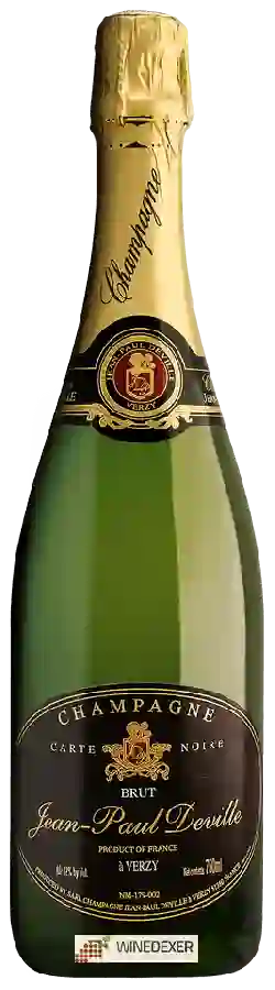 Domaine Jean Paul Deville - Carte Noire Brut Champagne Grand Cru 'Verzy'