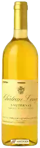 Domaine Johanès Boubée - Château Lange Sauternes