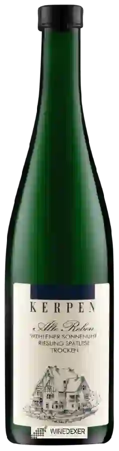 Domaine Kerpen - Wehlener Sonnenuhr Riesling Spätlese Trocken Alte Reben Domaine Kerpen - Wehlener Sonnenuhr Riesling Spätlese Trocken Alte Reben