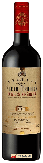 Lussac Saint Emilion Du Chateau La Fleur Terrien Vin Rouge De Lussac Saint Emilion Lussac Saint Emilion Du Chateau La Fleur Terrien Vin Rouge De Lussac Saint Emilion