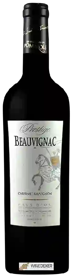 Domaine Les Costières de Pomerols - Beauvignac Prestige Cabernet Sauvignon Domaine Les Costières de Pomerols - Beauvignac Prestige Cabernet Sauvignon