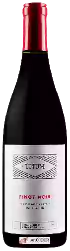 Domaine Lutum - La Rinconada Vineyard Pinot Noir